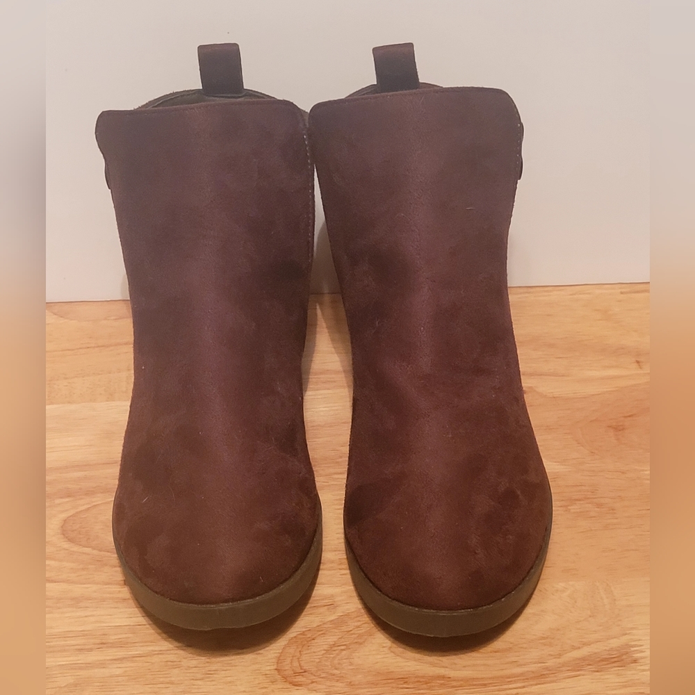 🛍️ ARDENE - Faux Suede Ankle Booties